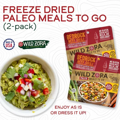 Miniatura 3 de Comida preparada paleo Wild Zora (porción individual)
