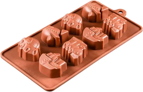 Miniatura 8 de Molde de silicona para coche 8 moldes de caramelo de silicona molde de chocolate s hornear molde de chocolate molde de chocolate moldes de silicona