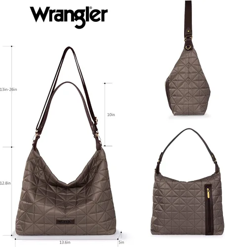 Miniatura 4 de Wranger Hobo acolchado grande para mujer