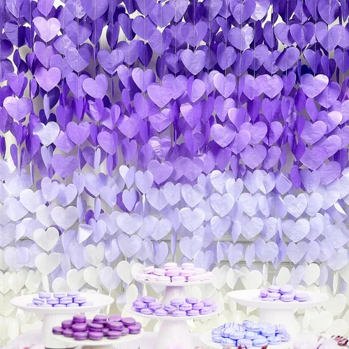 Miniatura 27 de Decoración para fiestas: telón de fondo amarillo degradado y papel de seda para cumpleaños, baby shower y más