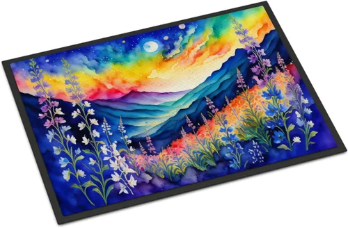 Miniatura 16 de Caroline's Treasures DAC1455MAT - Felpudo de la reina de la noche con diseño de cactus en color de 18 x 27 pulgadas, tapete para puerta delantera