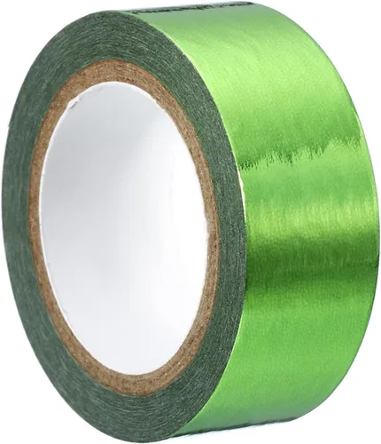 Miniatura 12 de PATIKIL Cinta Washi metálica de 0.591 in x 16.4 ft, 1 rollo de adhesivo adhesivo autoadhesivo para decoración de manualidades, color azul oscuro