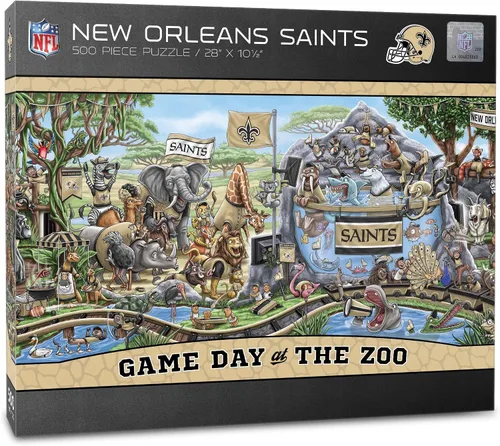 Miniatura 9 de YouTheFan - Rompecabezas NFL Game Day at The Zoo, 500 piezas