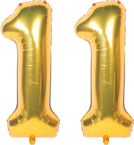 Miniatura 62 de Globos de helio de 40 pulgadas con dígitos dorados para fiesta de cumpleaños., Número 0, 40 pulgadas, número 0 oro 7