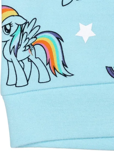 Miniatura 5 de My Little Pony Sudadera de rizo francés para niñas pequeñas y grandes