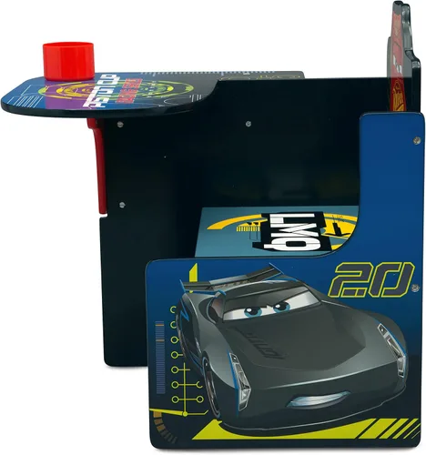 Miniatura 8 de Delta Children - Escritorio con silla y compartimento de almacenamiento, Cars Disney/Pixar