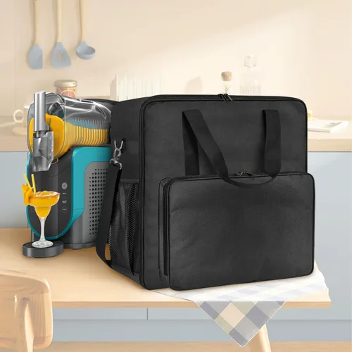 Miniatura 6 de Bolsa de transporte térmica para máquina de granizado 2025, funda de transporte portátil grande para Ninjaa Fs301 y Fs300, diseño de apertura