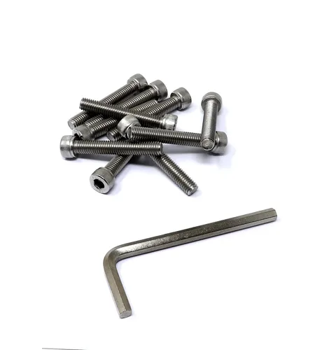 Miniatura 200 de iexcell 25 piezas M4 x 60/65/70/75/3.150 in paso de rosca 0.028 in acero inoxidable 304 cabeza hexagonal Tornillos Tornillos surtido Kit