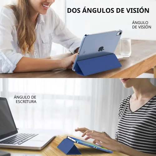 Miniatura 5 de MoKo Funda para iPad (A16) 11ª Generación Case 11 Pulgadas 2025, Funda para iPad 10ª Generación Case 10.9 Pulgadas 2022, Cubierta Inteligente