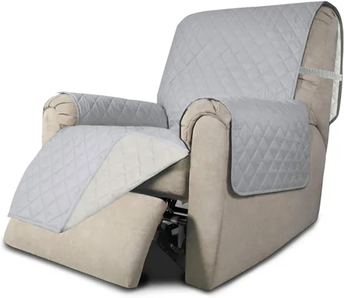 Miniatura 282 de Easy-Going - Funda para sofá, futón y sillón sin reposabrazos, reversible, resistente al agua, para mascotas y niños (azul oscuro/azul claro)