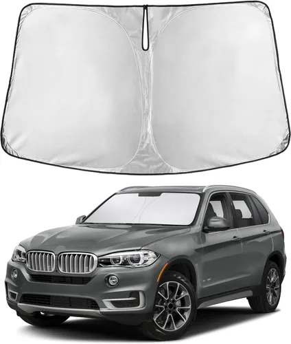 Miniatura 102 de EcoNour Parasol para parabrisas compatible con Hyundai Tucson 2016-2019 2020 2021, visera solar para parabrisas delantero y ventana, bloqueador