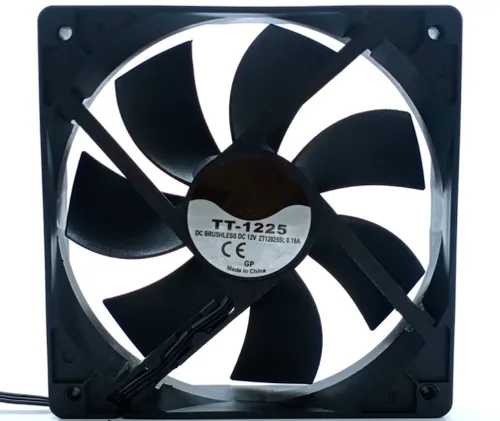 Ventilador de refrigeración de 3 cables de 12V 0.18A 120X120X25MM para escritorio, tarjetas gráficas, consola de juegos
