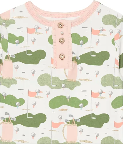 Miniatura 6 de Mud Pie Conjunto de pijama deportivo para niña pequeña