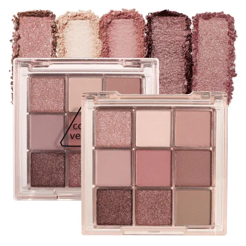 Miniatura 11 de CAKAILA Paleta de sombra de ojos mate de 10 colores, color gris y gris topo, paleta de sombra de ojos neutra, paleta de maquillaje de larga
