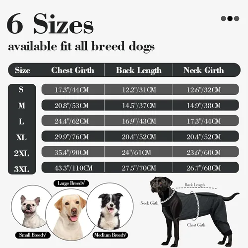 Miniatura 6 de ROZKITCH Manga de pierna para cirugía para perros, piernas traseras, macho y hembra para evitar lamer heridas, codo, rodillera, traje