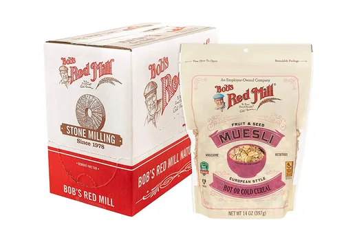 Bob's Red Mill Muesli de frutas y semillas ~ Paquete de 2 - 14oz