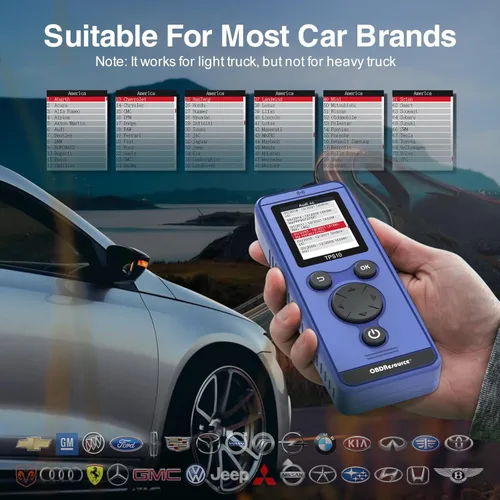 Miniatura 3 de OBDResource TPMS Herramienta de reaprendizaje para sistema de monitoreo de presión de neumáticos automático, activación de sensores, herramienta