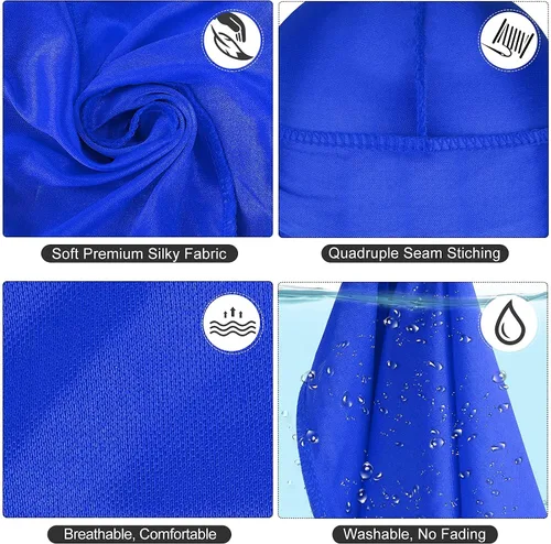 Miniatura 29 de Premium Durag Pack for Men, Silky Doo Rag for 360 540 720 Waves