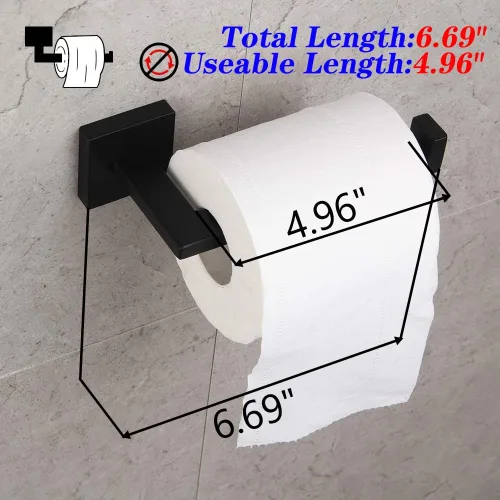 Miniatura 4 de GERZWY Juego de accesorios de baño SUS304 de acero inoxidable para ducha de baño de 3 piezas