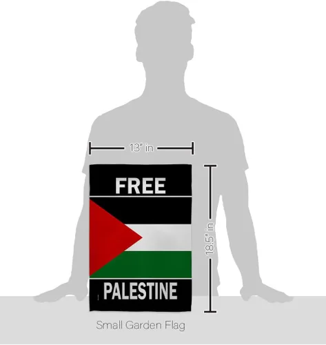 Miniatura 2 de Cartel de cementerio con bandera fuerte de Palestina, decoración de pared, césped, puerta, habitación, jardín, póster de bandera palestina, tapiz