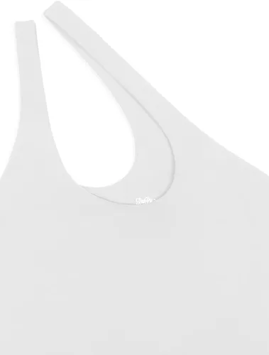 Miniatura 5 de REORIA - Body sexy para mujer, sin mangas, con corte frontal de un hombro y espalda descubierta