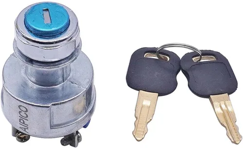 Miniatura 3 de 9G7641 Nuevo interruptor de encendido con 2 llaves compatible con D250E D300E D350E AIPICO
