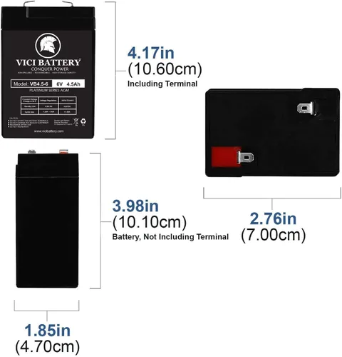 Miniatura 2 de VICI Battery VB4.5-6 para señuelo de pato Mojo Robo