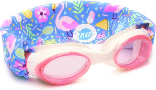 Miniatura 19 de Splash - Gafas de natación con correa de tela, colección Pink & Purples, divertidos, a la moda y cómodos, para adultos y niños