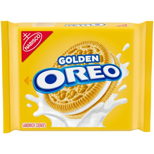Miniatura 22 de Galletas OREO Minis tipo sándwich doradas, 12 bolsas de 3 oz
