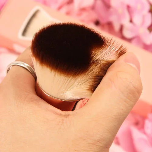 Miniatura 6 de DUcare Brochas de maquillaje Cepillo corrector de doble punta para base de polvo