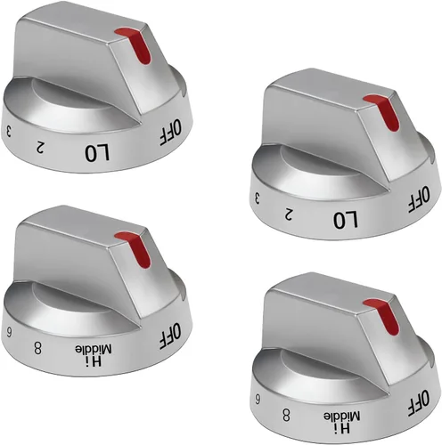 Miniatura 9 de DG94-03500X para pomos de estufa de gas Samsung de repuesto (5 piezas), para reemplazo de pomos de estufa/horno Samsung compatible