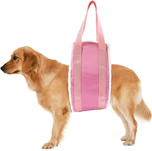 Miniatura 11 de Hevy Duty Arnés portátil de elevación para perros de 20 a 150 libras, arnés de elevación portátil para patas traseras, arnés de cadera para perros
