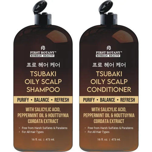 Miniatura 10 de Tsubaki Strength Repair Shampoo & Conditioner Set - Con tsubaki, biotina, niacinamida y extracto de levadura - Revive el cabello dañado promueve