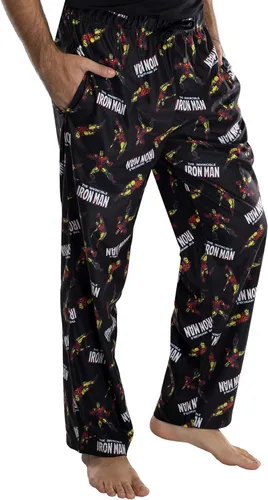 Miniatura 2 de Marvel Iron Man - Pantalones de pijama retro con estampado de cómic para hombre