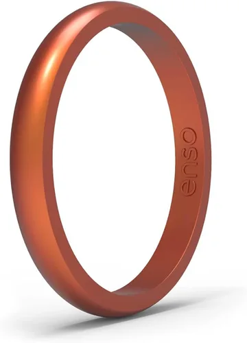 Enso Rings Halo Legend, Anillo de silicona fabricado en los Estados Unidos Calidad de por vida un anillo de silicona ultra cómodo, transpirable y