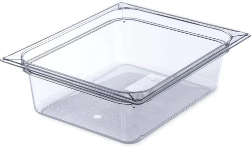 Miniatura 16 de Carlisle FoodService Products StorPlus Contenedor de almacenamiento de alimentos, bandeja de alimentos de tamaño medio para servir y almacenar Negro