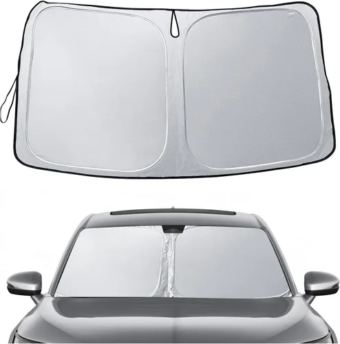 Miniatura 18 de SXCY Parasol para parabrisas Kia NIRO 2023-2026, accesorios 2021-2024 2025 2026 NIRO EV 2023-2026, 2023-2025, 2026, parasol plegable para rayos UV