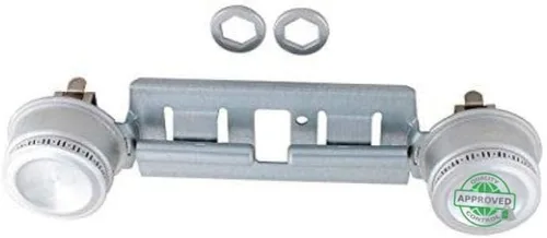 Miniatura 2 de WB16K10003 868697 WB29K0001 WB29K0017 WB29K1 CKD2880 - Conjunto de doble quemador compatible con Americana, GE, Hotpoint Kenmore