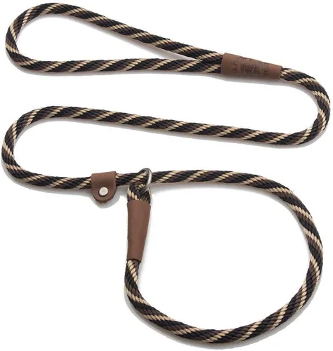 Miniatura 25 de Mendota - Correa deslizante para mascotas, combo de correa y collar para perro, fabricado en los Estados Unidos, amatista, 1/2 pulgadas x 4 pies