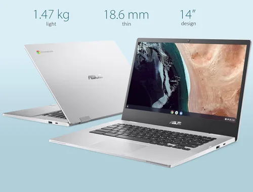Miniatura 7 de ASUS Laptop Chromebook 14 (14 pulgadas FHD antirreflejo, Intel Celeron N4500, 4 GB de RAM, 128 GB de almacenamiento