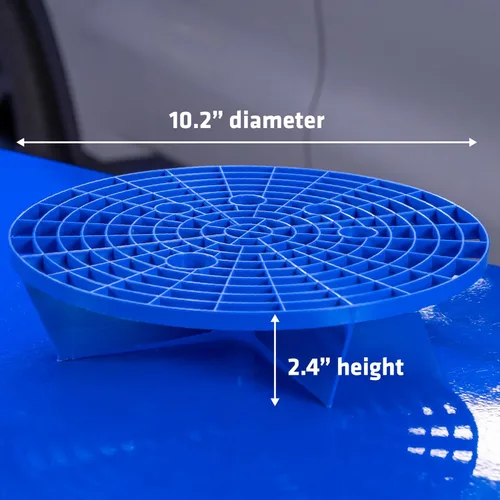 Miniatura 7 de VIKING - Trampa para cubeta para limpieza de automóviles y kits de detalle, ayuda a eliminar la suciedad y los desechos de microfibra, guantes, Azul