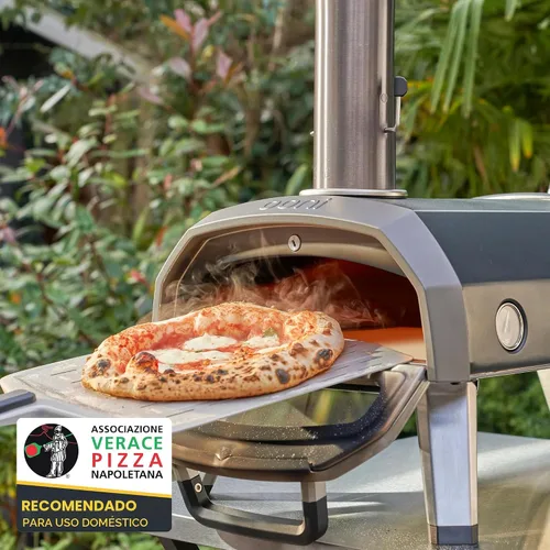 Miniatura 6 de Ooni Karu 2 Horno de Pizza al Aire Libre Multi-Combustible - Horno de Pizza al Aire Libre de Madera y Gas con Piedra para Pizza y Termómetro