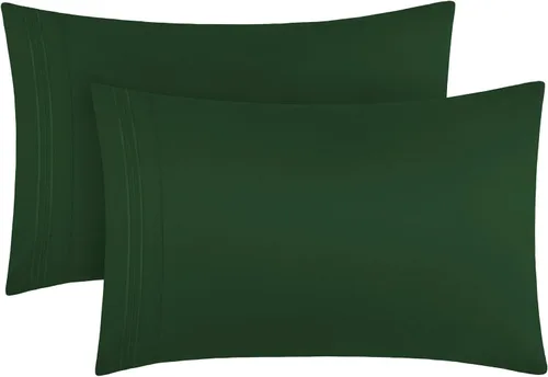 Miniatura 32 de Mellanni Fundas de almohada – Fundas de almohada lujosas, extrasuaves, refrescantes – 2 fundas de almohada de la colección Iconic – Cierre de sobre
