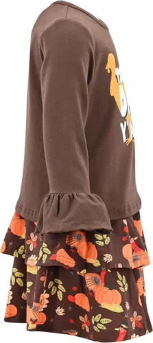 Miniatura 5 de Unique Baby Girls 2pc Skirt Set Outfit Long Sleeve Top with Skirt