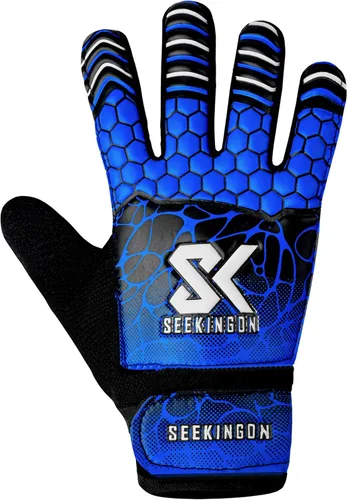Miniatura 2 de Guantes de portero de fútbol para jóvenes, guantes de portero de fútbol para niños, jóvenes, niños, doble protección de muñeca a lo largo de 0.157