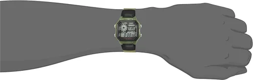 Miniatura 6 de Casio Reloj Clásico Verde AE1200WHB-3B, Movimiento de cuarzo