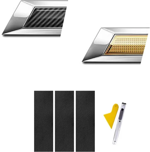 Compatible con pegatinas de vinilo para logo de Bowtie, emblema superponible para cortar y pegar, 3 piezas, color negro, para Chevy Negro 3