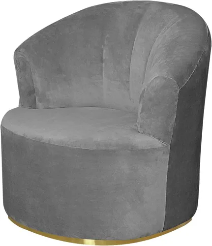 Miniatura 10 de Funda de terciopelo para silla giratoria de barril giratorio, funda elástica para silla decorativa de barril para sillón, funda de sofá moderna
