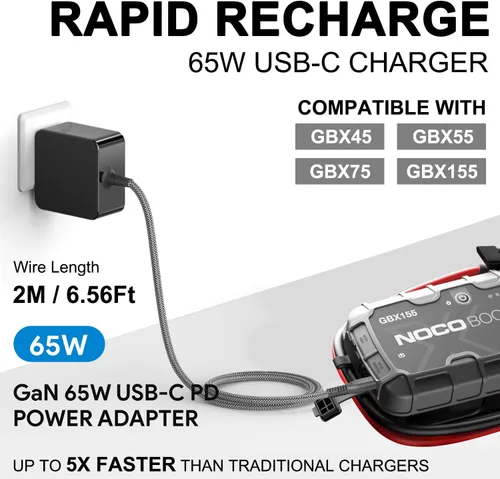 Miniatura 9 de HKY PD - Cargador USB tipo C de 65 W para JBL Xtreme 4, Xtreme 3 altavoz y SOUNDBOKS La batería (USB-C) Soundboks 4/3/2/Go Gen.4 Bluetooth