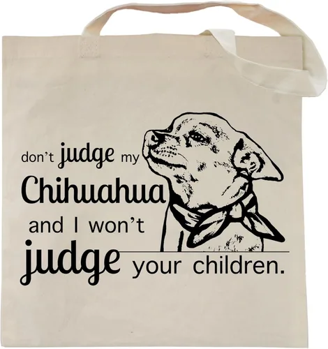 Miniatura 35 de Pet Studio Art Bolso tote Don't Judge My Dog DOBERMAN